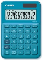 Rekenmachine Casio MS-20UC blauw Gebroeders Winter