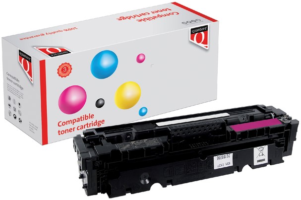 Tonercartridge Quantore alternatief tbv HP CF413X 410X rood Gebroeders  Winter